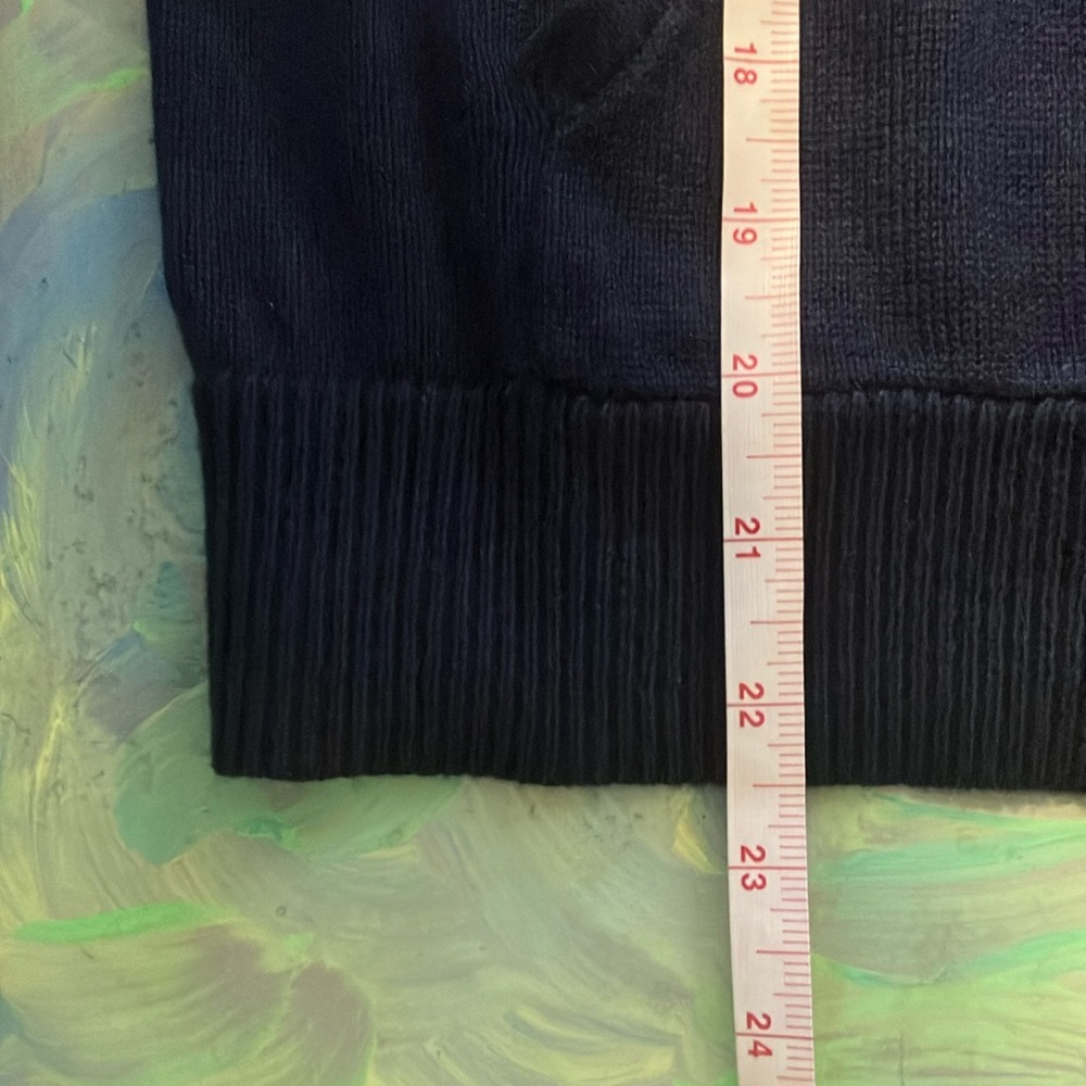 Style & Co Rainbow Stripe Knit Kangaroo Pocket Hoodie Sweater, Small, Fit=Medium - Picture 12 of 14